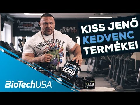 Kiss Jenő Kedvenc Táplálékkiegészítői – BioTechUSA