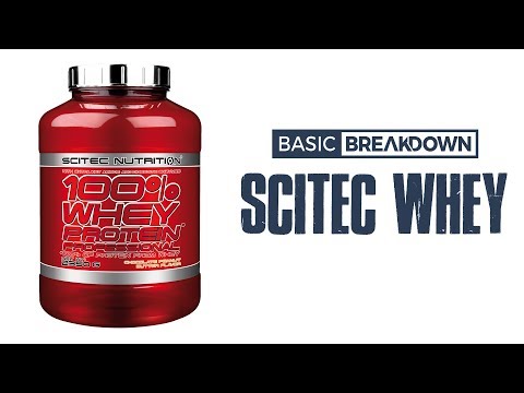 Scitec Nutrition 100% Whey Professional Protein Powder Supplement Review | Basic Breakdown