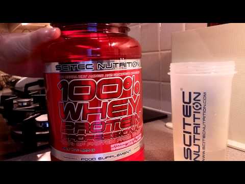 Scitec Nutrition – 100% Whey Protein Professional Mix Test