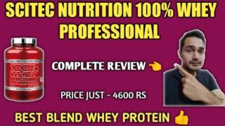 Scitec nutrition 100% whey protein professional review |Best blend whey protein | supplements villa|