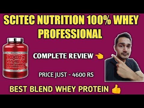 Scitec nutrition 100% whey protein professional review |Best blend whey protein | supplements villa|