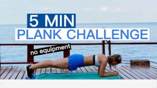 5 MIN PLANK CHALLENGE | No equipment | No talking
