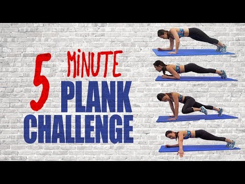 5-Minute PLANK Challenge | Strong Abs & Core | Joanna Soh