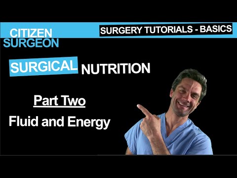 Surgical Nutrition Review – Part II –  A Tutorial on TPN and Energy